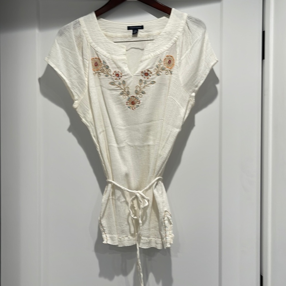 Sz L Beautiful Tommy Hilfiger boho blouse EUC!